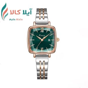 ساعت مچی عقربه‌ای کوارتز زنانه کیمیو مدل تمام استیل تقویم دار