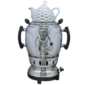 سماور گازی آکماز مدل سه کاره D60 ظرفیت 6 لیتر