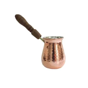 قهوه جوش مسی مدل دسته چوبی کد ZH217.1