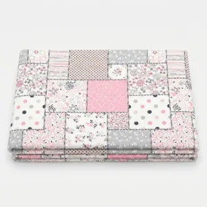 سفره 6 نفره مدل TCA090203 طرح چهارخانه سایز ۱۴۰×۱۰۰ سانتیمتر