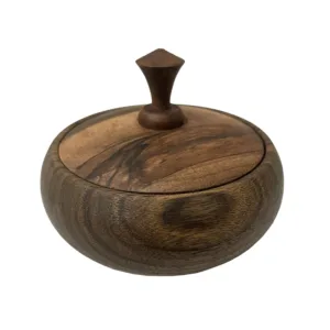 قندان چوبی مدل مهتاب کد 22