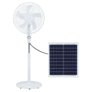 پنکه پایه دار 15 وات وای اس اچ مدل شارژی خورشیدی YSH-SF-0901