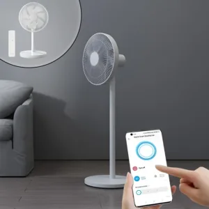 پنکه شارژی شیائومی مدل Xiaomi Smart Standing Fan 2 Pro ظرفیت 2800 میلی آمپر ساعت